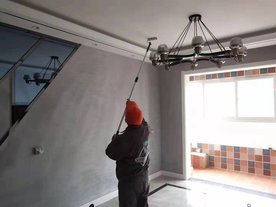 客餐廳頂面滾筒全方位施工治理 客餐廳頂面滾筒全方位施工治理
