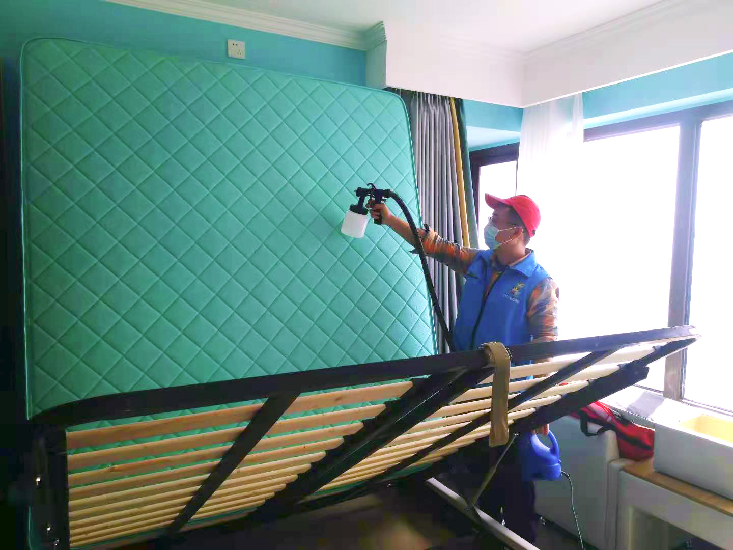 臥室床墊床架全方位噴涂治理甲醛 臥室床墊床架全方位噴涂治理甲醛