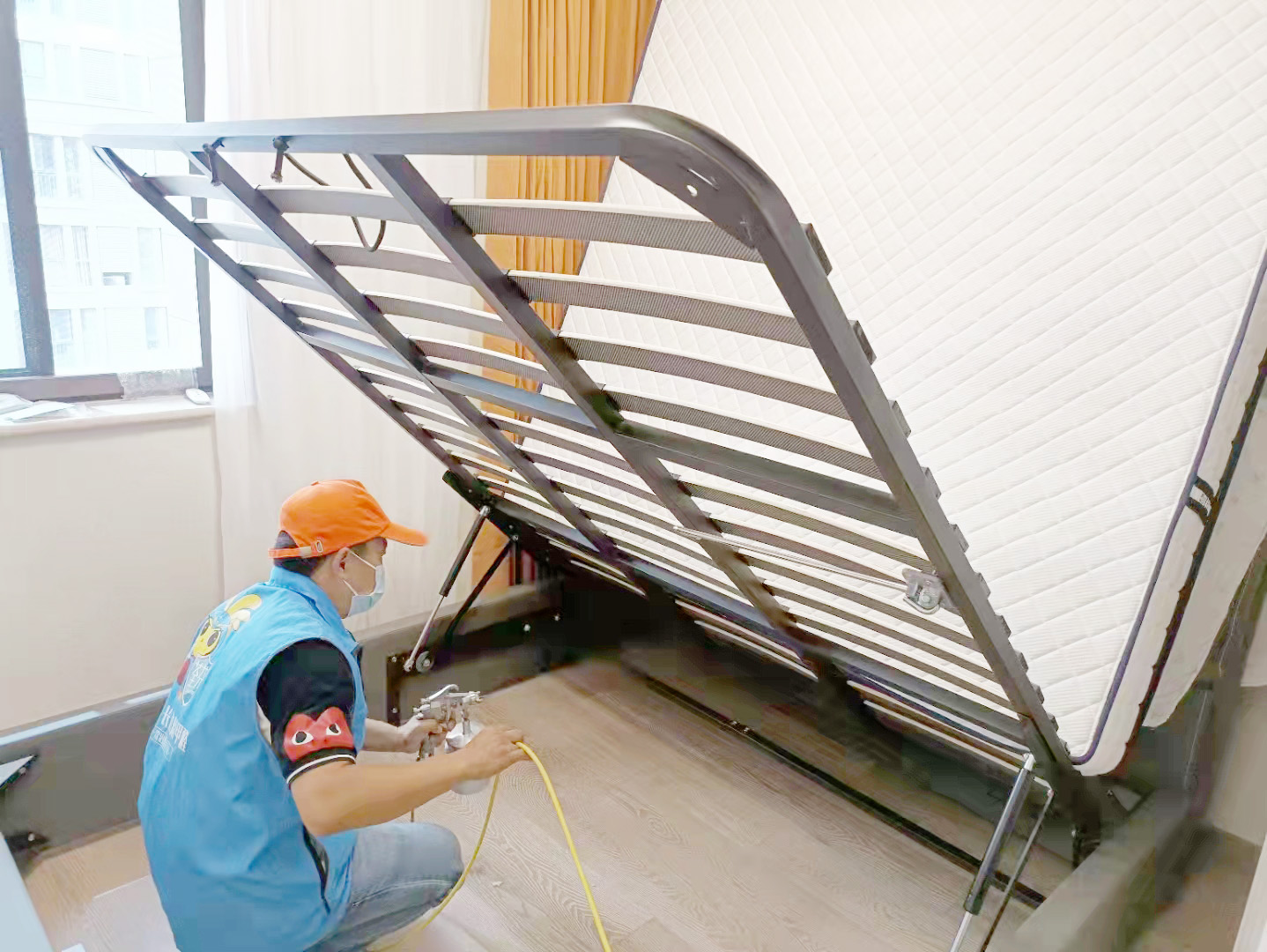 臥室床架全方位噴涂治理 臥室床架全方位噴涂治理