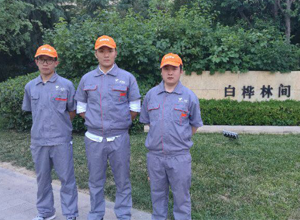 白樺林間小區除甲醛施工案例