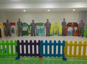 新紅色幼兒園荃芬除甲醛施工案例