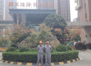 天地源楓林意樹小區荃芬除甲醛施工案例