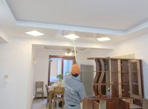 智慧公館小區(qū)荃芬除甲醛施工案例