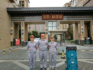 金泰新里城小區荃芬除甲醛施工案例