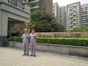 御錦城小區(qū)荃芬除甲醛施工案例