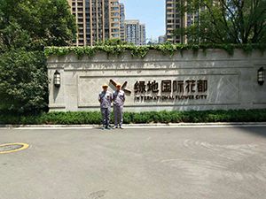 綠地國際花都小區(qū)荃芬除甲醛施工案例