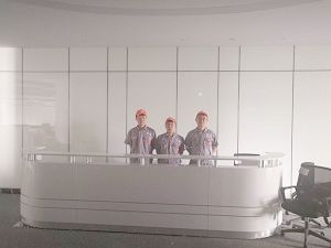 中元建設集團西安分公司辦公室除甲醛施工案例