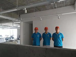 泰華金貿除甲醛施工案例