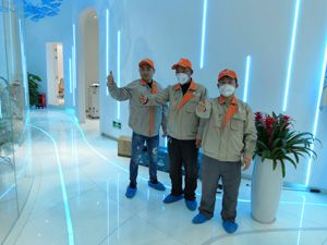 深圳羅湖區清水河街道黨群服務中心政府除甲醛施工案例