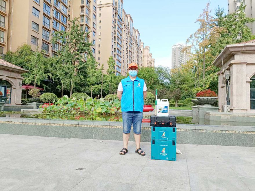 融僑馨苑西區荃芬除甲醛施工