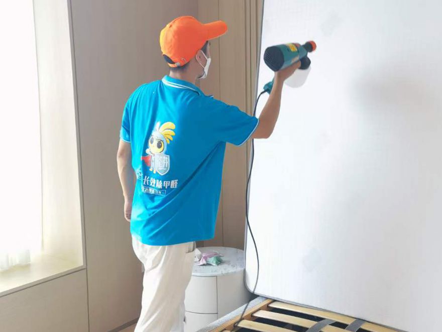 深圳銀湖藍山?復試大宅除甲醛施工